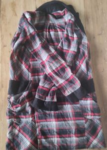 Long Checkerd Shirt ♥️
