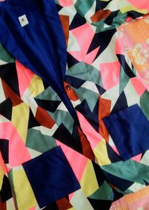Athena Printed Blazer