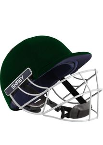 Shrey Classic-steel Green Medium Cricket Helmet 🪖
