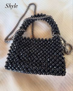Handmade mini Pearl /beaded Bag