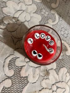 Scented Candle With Message