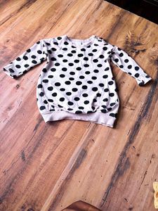 H&amp;M Cute Polka Dot t shirt