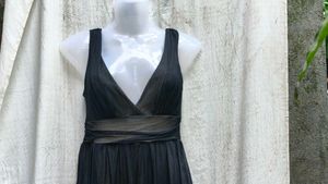 38296. Elegant Black Dress