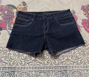 Dark Wash Denim Shorts
