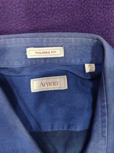 Men&#39;s Formal Blue Shirt