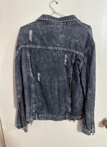 Distressed Denim Jacket