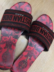 Elegant Christian Dior Slides