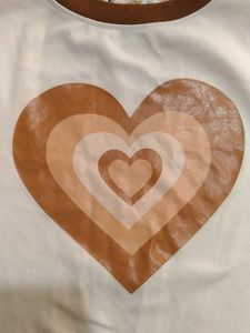 Cute Heart Graphic Tee