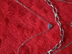 Layered Silver Chain