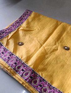 Yellow Saree