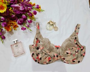 🇳🇿💫 Elegant Print Imported Non Paded Bra