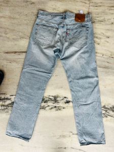 Distressed Light Wash Jeans