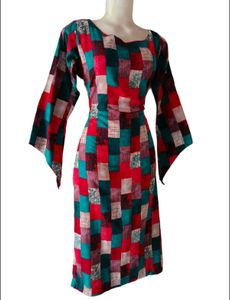 Patchwork Style Dress