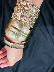 Gold Tone Bangle