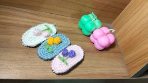 Cute Crochet Hair Clips