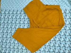 Navy Blue And Mustard Yellow Suit Set