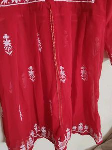 2 combo kurtis red &amp; black