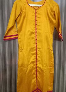 Elegant Yellow Kurta