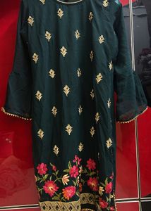 Elegant Embroidered Suit