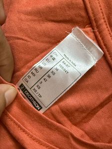 Orange Graphic Tee