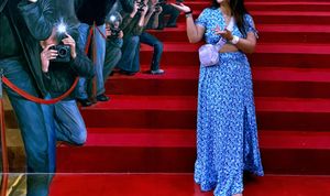 Floral Print Wrap Top &amp; skirt coord set