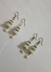 Elegant Pearl Drop Earrings