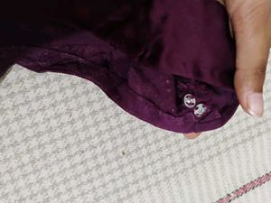 Elegant Purple heavy dupatta shrara readyment Suit
