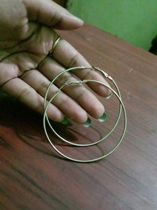 Star Hoop Earrings and hoops earring