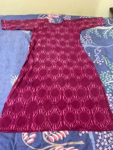 pure Cotton Kurta Set With Dupatta