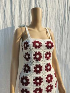 Crochet African Flower Grannysquare Dress