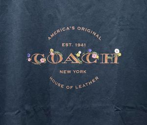 Coach Signature Logo Crew Neck TShirt