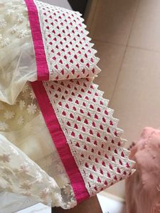 Cream (Ghee) Colour Anarkali Dress