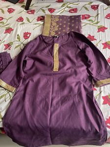 Ready To Wear Kurta Palazzo Set With Heavy Dupatta