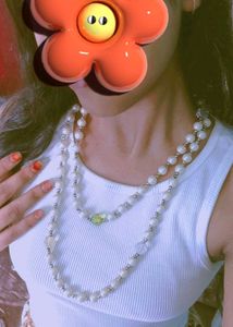 Elegant Pearl Beaded Necklace – Like New Condition