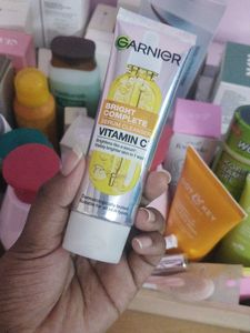 Garnier Facewash And Sunscreen
