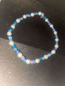 Blue Mermaid Pearl Choker Necklace