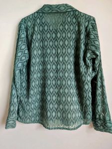 Green Transparent Shirt