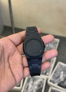 Arabic Style Black Watch