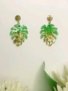 Handmade Resin Earrings.