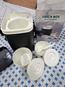 Insulated Lunch Box- 2 Compartments