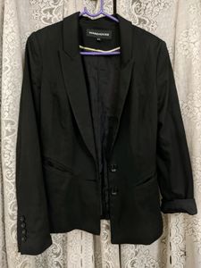 CASUAL/OFFICE Black Women Blazer