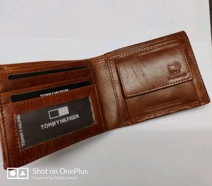 Tommy Hilfiger Brown Leather Wallet