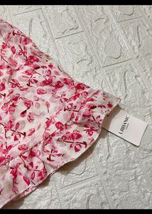 Pink Floral Dress