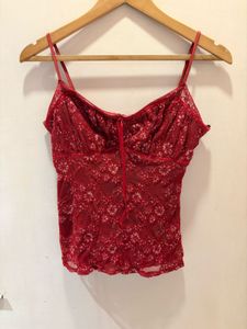 Candies Lace Corset Top