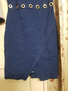 Madame Women Blue One Piece Dress