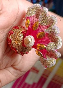 Handmade Beaded Hair Clip