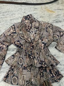 Boho Chic Paisley Print Dress