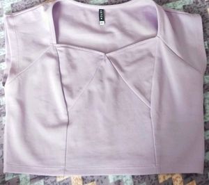 Lilac Ribbed Tank Top