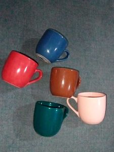 Set Of 5 Cute Small Cups