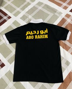 Black And White Half T-Shirt For Men
